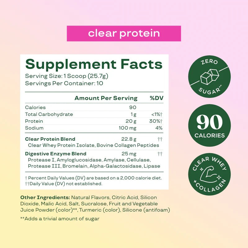 Clear Protein